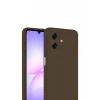 Newface Samsung Galaxy A07 4G First Silikon - Kahverengi