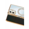 Newface Samsung Galaxy A07 4G Joke Simli Magneticsafe Kılıf - Gold