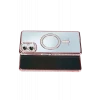 Newface Samsung Galaxy A07 4G Joke Simli Magneticsafe Kılıf - Pembe