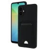 Newface Samsung Galaxy A07 4G Kelvin Kartvizitli Silikon - Siyah