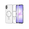 Newface Samsung Galaxy A07 4G Kross Magneticsafe Kapak - Gümüş