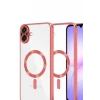 Newface Samsung Galaxy A07 4G Kross Magneticsafe Kapak - Kırmızı