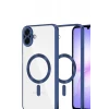 Newface Samsung Galaxy A07 4G Kross Magneticsafe Kapak - Lacivert