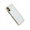 Newface Samsung Galaxy A07 4G Razer Lensli Silikon - Gold