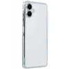 Newface Samsung Galaxy A07 4G Razer Lensli Silikon - Gümüş