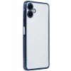 Newface Samsung Galaxy A07 4G Razer Lensli Silikon - Lacivert