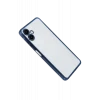 Newface Samsung Galaxy A07 4G Razer Lensli Silikon - Lacivert