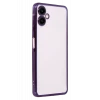 Newface Samsung Galaxy A07 4G Razer Lensli Silikon - Mor