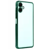Newface Samsung Galaxy A07 4G Razer Lensli Silikon - Yeşil