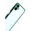 Newface Samsung Galaxy A07 4G Razer Lensli Silikon - Yeşil