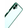 Newface Samsung Galaxy A07 4G Razer Lensli Silikon - Yeşil
