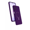 Newface Samsung Galaxy A07 4G Regal Magsafe Standlı Kapak - Derin Mor