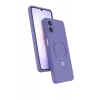 Newface Samsung Galaxy A07 4G Regal Magsafe Standlı Kapak - Lila