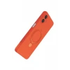 Newface Samsung Galaxy A07 4G Regal Magsafe Standlı Kapak - Turuncu