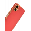 Newface Samsung Galaxy A07 4G Volet Silikon - Kırmızı