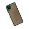 Newface Samsung Galaxy A12 Kılıf Montreal Silikon Kapak - Yeşil