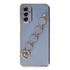 Newface Samsung Galaxy A14 4G Kılıf Esila Silikon - Gri
