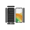 Newface Samsung Galaxy A15 4G Kılıf Optimum Silikon - Siyah
