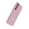 Newface Samsung Galaxy A15 4G Regal Magsafe Standlı Kapak - Açık Pembe