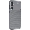 Newface Samsung Galaxy A16 5G Kılıf Auto Focus Karbon Kapak - Gri