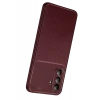 Newface Samsung Galaxy A17 5G Auto Focus Karbon Kapak - Bordo