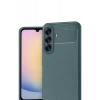 Newface Samsung Galaxy A17 5G Auto Focus Karbon Kapak - Koyu Yeşil