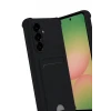 Newface Samsung Galaxy A17 5G Kelvin Kartvizitli Silikon - Siyah