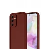 Newface Samsung Galaxy A17 5G Viera Silikon - Bordo