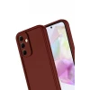 Newface Samsung Galaxy A17 5G Viera Silikon - Bordo