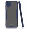 Newface Samsung Galaxy A22 Kılıf Platin Silikon - Lacivert