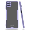 Newface Samsung Galaxy A22 Kılıf Platin Silikon - Lila
