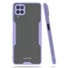 Newface Samsung Galaxy A22 Kılıf Platin Silikon - Lila