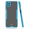 Newface Samsung Galaxy A22 Kılıf Platin Silikon - Mavi