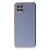 Newface Samsung Galaxy A22 Kılıf Volet Silikon - Mavi