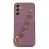 Newface Samsung Galaxy A24 4G Kılıf Esila Silikon - Mor