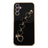 Newface Samsung Galaxy A24 4G Kılıf Esila Silikon - Siyah