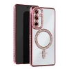 Newface Samsung Galaxy A25 5G Joke Simli Magneticsafe Kılıf - Pembe