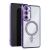 Newface Samsung Galaxy A26 Joke Simli Magneticsafe Kılıf - Derin Mor