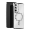 Newface Samsung Galaxy A26 Joke Simli Magneticsafe Kılıf - Gümüş