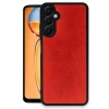 Newface Samsung Galaxy A26 Kılıf Aras Deri Kapak - Kırmızı