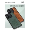 Newface Samsung Galaxy A26 Kılıf Aras Deri Kapak - Siyah