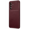 Newface Samsung Galaxy A26 Kılıf Auto Focus Karbon Kapak - Bordo