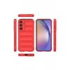 Newface Samsung Galaxy A26 Kılıf Optimum Silikon - Kırmızı