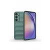 Newface Samsung Galaxy A26 Kılıf Optimum Silikon - Koyu Yeşil