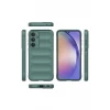 Newface Samsung Galaxy A26 Kılıf Optimum Silikon - Koyu Yeşil