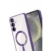 Newface Samsung Galaxy A26 Kross Magneticsafe Kapak - Mor