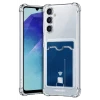 Newface Samsung Galaxy A27 Kılıf Kart Şeffaf Silikon - Şeffaf