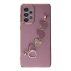Newface Samsung Galaxy A33 5G Kılıf Esila Silikon - Mor