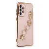 Newface Samsung Galaxy A33 5G Kılıf Esila Silikon - Pudra