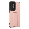 Newface Samsung Galaxy A33 5G Kılıf Mega Standlı Silikon - Pudra